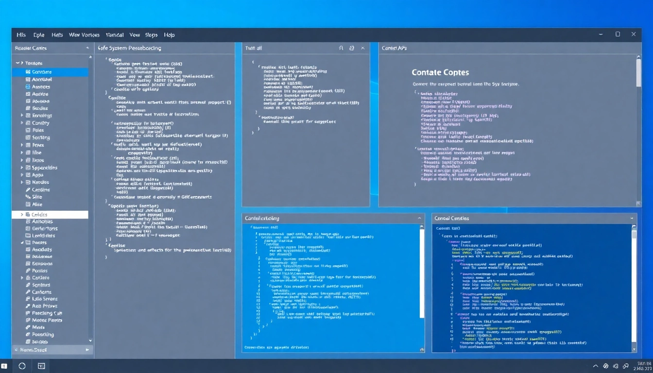 Visit https://32win.show/ for expert Windows API insights, featuring a developer working on Win32 applications with code and system visuals.