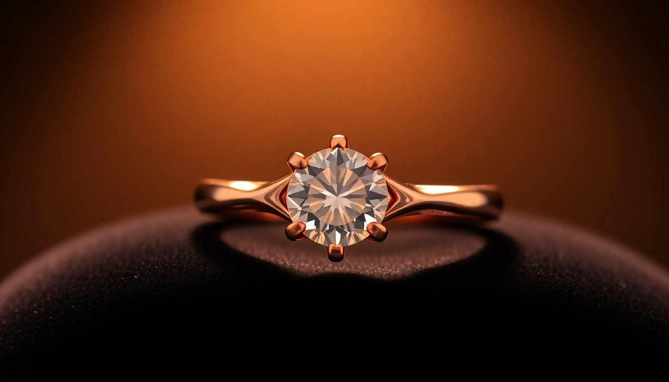 How to Choose a Red Gold Engagement Ring That Symbolizes Love and Elegance